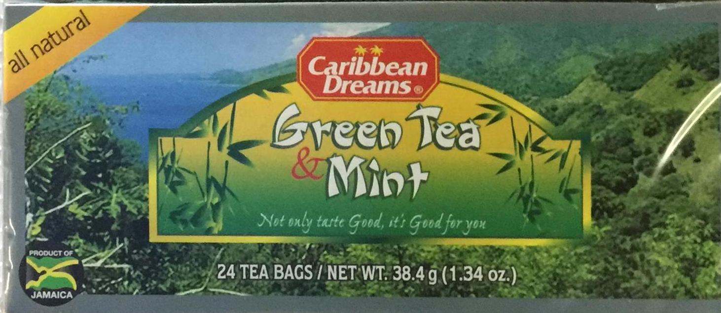Caribbean Dreams Green Tea & Mint Image